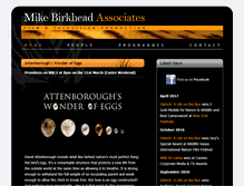 Tablet Screenshot of mikebirkhead.com